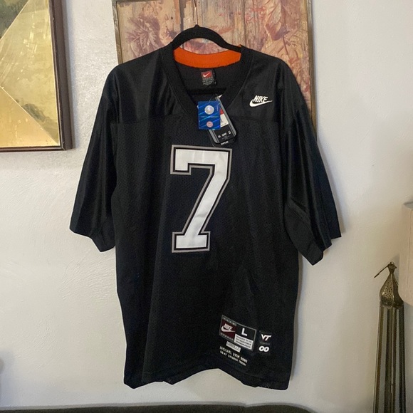 NIKE VIRGINIA TECH MEMORABILIA VT MICHAEL VICK FOOTBALL JERSEY MENS SIZE L NWT - Picture 10 of 15
